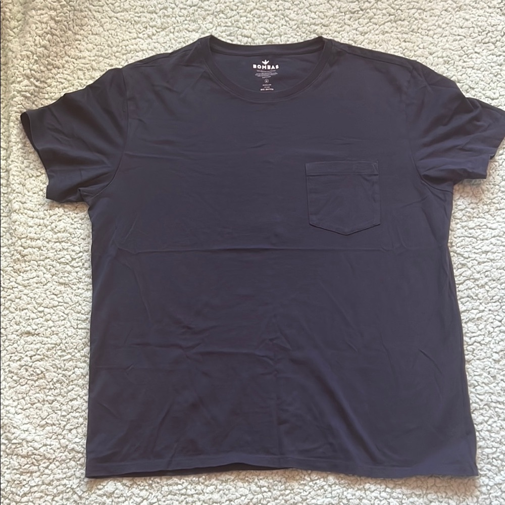 SOLD Bombas Men's Navy Blue T-Shirt